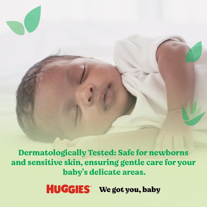 Huggies Natural Care Baby Wipes with Aloe Vera - 224 Count - Image 5
